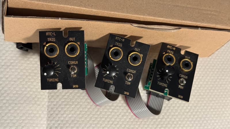 Xodes ATC - Acid Tom/Conga Low, Medium, and High 1RU modules image 1
