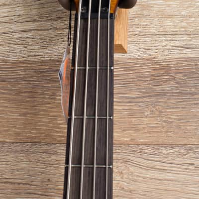 2017 Wolf S8 4 String Active Passive Jazz Bass Sunburst [6 out of 8] image 6
