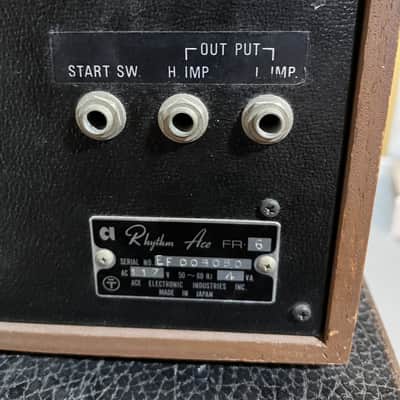 Rhythm Ace FR-6 Vintage Analog Drum Machine FR6 70's Video Included image 4