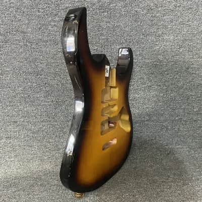 Tobacco Burst HSH Basswood Guitar Body image 10