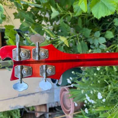 1975 Rickenbacker 4001 Bass - Fireglo - Clean Beauty - OHSC image 3