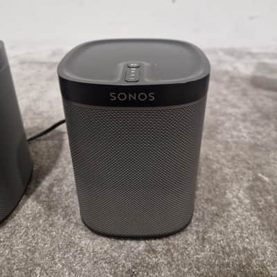 Sonos One - Smart Speakers - Pair - Black - Excellent w/ Original Box image 4