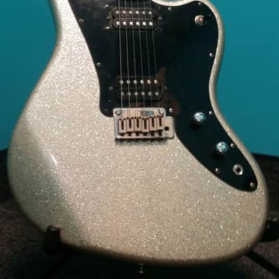 Squier  Jagmaster 2000 Silver Sparkle image 1