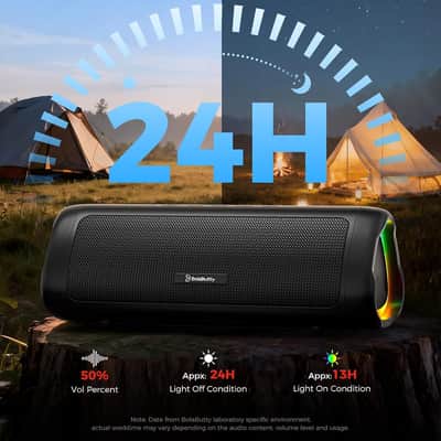 20W Wireless Bluetooth Speaker with HD Audio, IPX5 Water Resistance, Long Battery Life & TWS Connection for Travel, Parties and Outdoor Use image 5