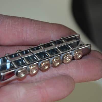 Mighty Mite real vintage US-made 1979 tune-o-matic Les Paul bridge=chromed brass=rare new old stock* image 15