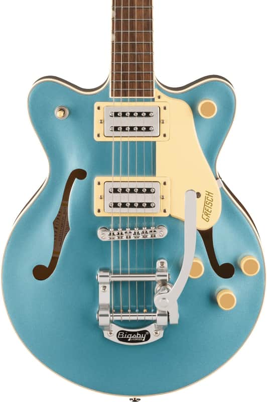 Gretsch G2655T Streamliner Center Block Jr. Double-Cut Guitar with Bigsby, Laurel Fingerboard, Arctic Blue image 1