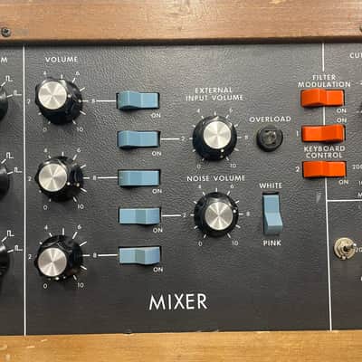 Mid 70s Vintage Moog Minimoog Model D • Early Serial #5233 • Original Walnut • Kenton Pro Solo Mk3 image 7