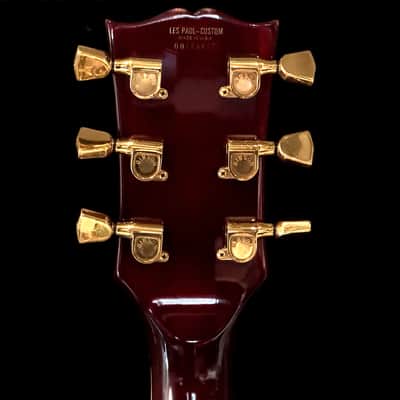 Gibson Les Paul Custom 1976 - Wine red image 9