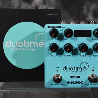 NuX NDD-6 DuoTime Dual Delay Engine Pedal Verdugo Series w FAST n Free Same Day Shipping image 1