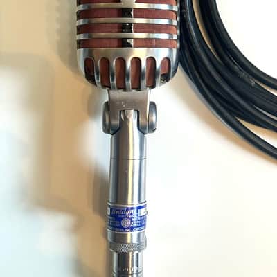 Vintage Shure 55S Unidirectional Dynamic "Elvis" Microphone w/Cable - Very Nice! image 1