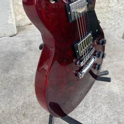 Gibson Les Paul Studio without Fretboard Binding 2019 - 2024 - Wine Red image 10