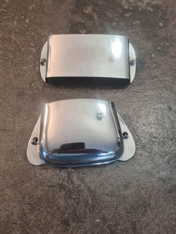 Vintage 1962 Original Fender Precision bass ashtray bridge & pickup covers 1961 1963 1964 1965 1966 image 1