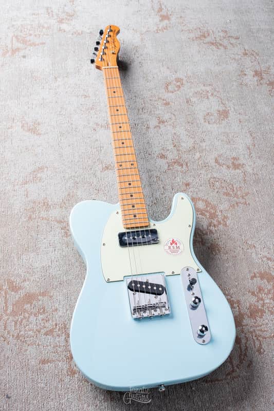Bacchus Universe Series Tele Roasted P-90 - Sonic Blue | Reverb