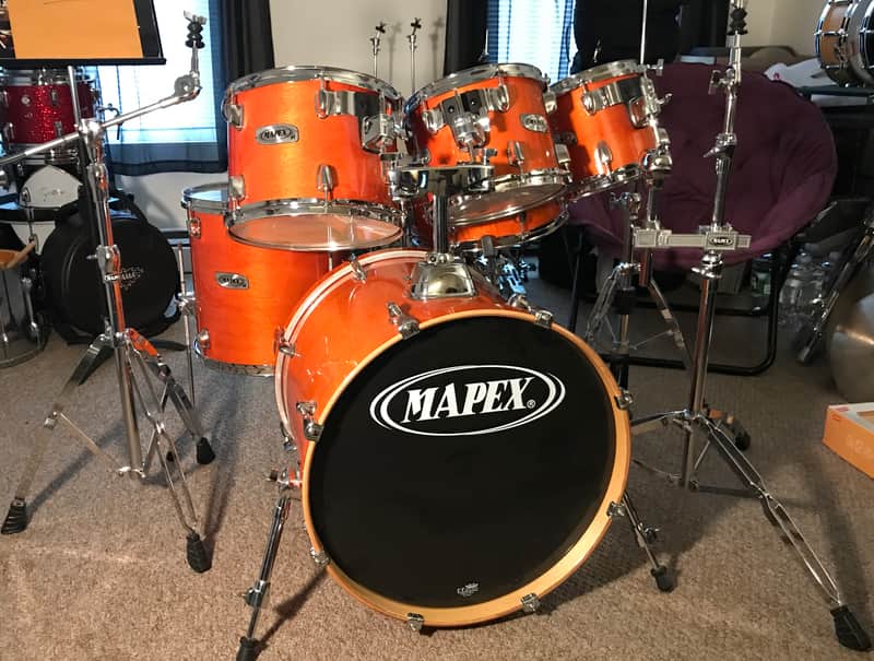 Mapex M Birch 6 Piece Kit Honey Amber image 1