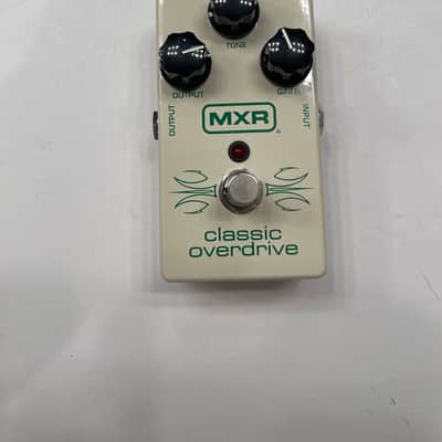 MXR Dunlop M-66 Classic Overdrive White Guitar Effect Pedal + Original Box image 2
