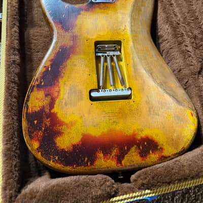 Nacho 2024 Early 60s Strat “Rory” - Aged Sunburst image 15