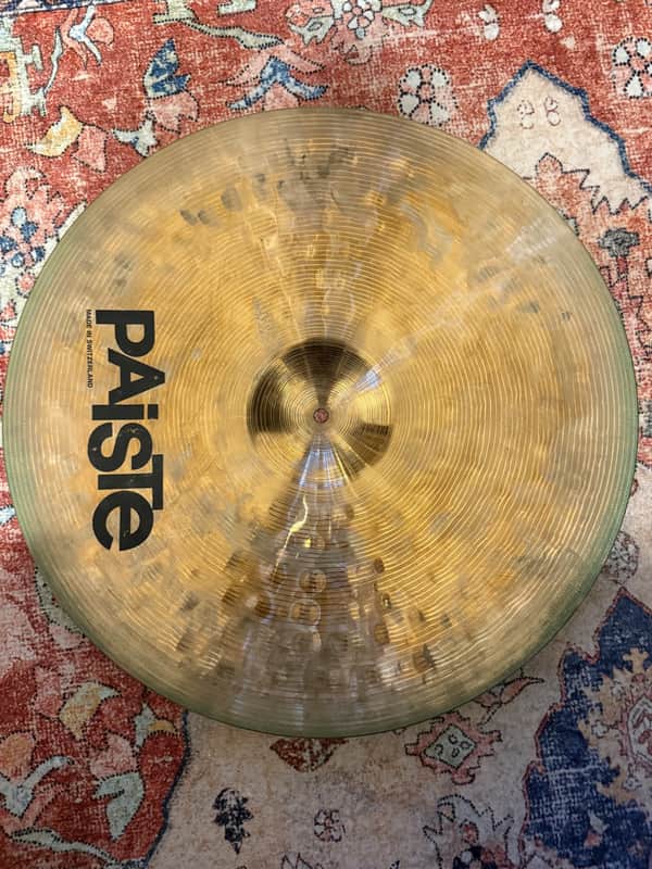 Paiste 22" Alpha Heavy Ride Cymbal 1992 - 2006 - Traditional image 1