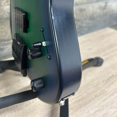 Kiesel Osiris Headless 6-String Electric Six String Translucent Dragon Burst Guitar #1414 image 7