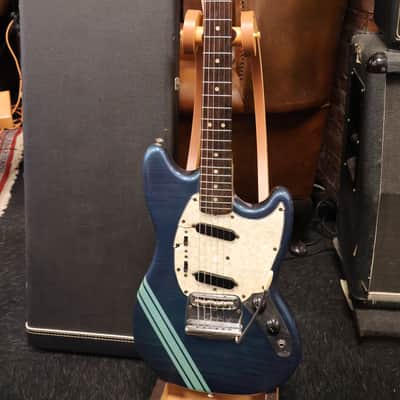 Fender 1973 Competition Mustang Blue OHSC image 1