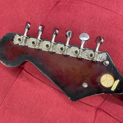 Teisco S-Style Electric Guitar - Sunburst image 5