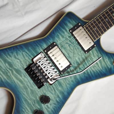 DEAN ML 40th Anniversary electric GUITAR new Faded Denim w/ CASE - Floyd Rose image 6
