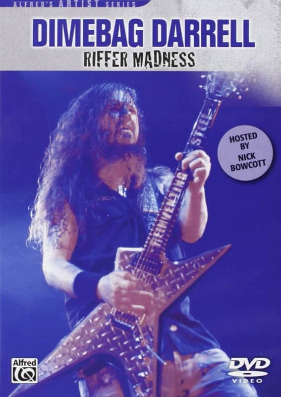 Alfred 00-35005 Dimebag Darrell: Riffer Madness Guitar DVD image 1