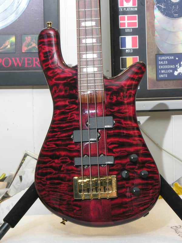 Spector NS-2 #1072 black cherry gloss chambered image 1