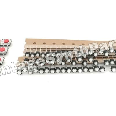 AKAI MPC-5000 - Full set of 66 panel switches - NEW Microswitch Sampler Mpc5000