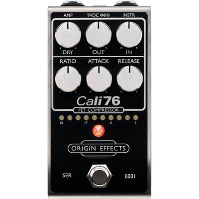 Origin Effects Cali76 FET Compressor Pedal - Black image 1
