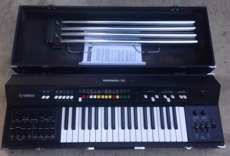 Yamaha SY-2 Analog Synthesizer SY2 Keyboard Synth 1970's Black image 1