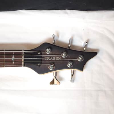 TRABEN Array Attack 5-string BASS guitar Black Burl w/ CASE