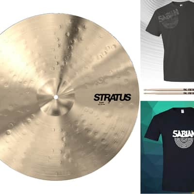 Sabian Stratus 20" Crash Cymbal | B20 Bronze | Made in Canada | Authorized Dealer image 1