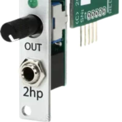 2hp VCA Dual Linear VCA Eurorack Synth Module, Silver image 2