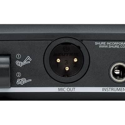 Shure BLX14/B98 UHF Wireless Microphone System - Perfect for Brass, Woodwinds, Percussion - 14-Hour Battery Life, 300 ft Range | Includes Clip-on Instrument Mic, Single Channel Receiver | H9 Band image 10
