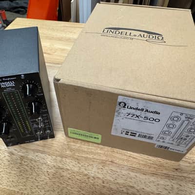 Lindell Audio 77X-500 Stereo Compressor / Limiter 500 Series Module 2010s - Black image 6