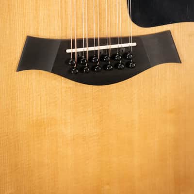 Taylor 150ce 12-String Dreadnought Acoustic/Electric Guitar with Gig Bag - Factory Used image 9