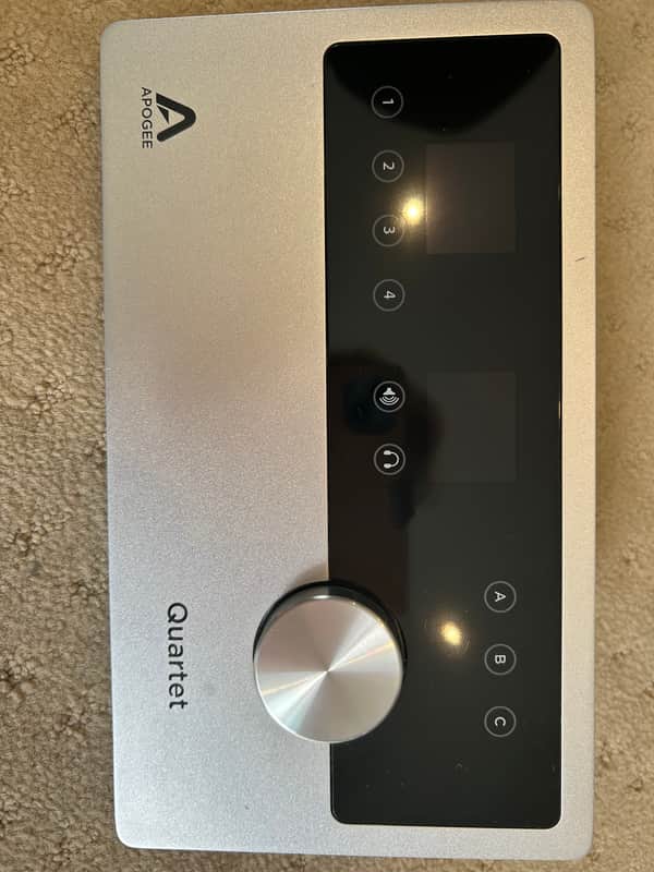 Apogee Quartet USB Audio Interface 2010s - Silver image 1
