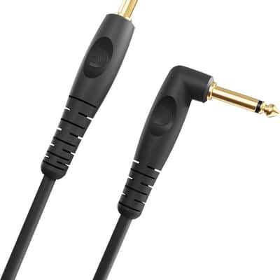 Accessories Custom Series Guitar Cables - Instrument Cable with ¼ Inch Ends - High Performance Guitar Cord - For Guitars, Bass, Keyboards - Mono - Right Angle, 20 feet image 2