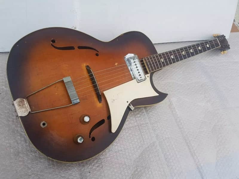 60's KAY GALAXIE SEMI JAZZ GUITAR - made in USA image 1