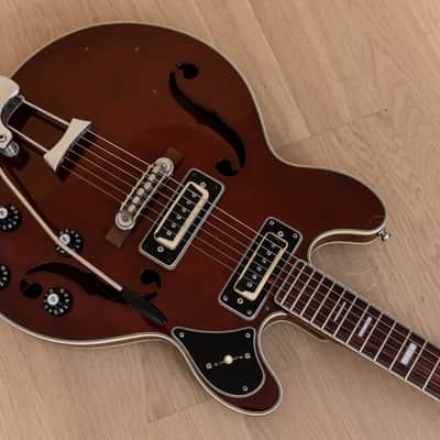 1970s Lyle 5102-T Vintage Hollowbody Electric Guitar, Japan, Matsumoku, Aria image 8