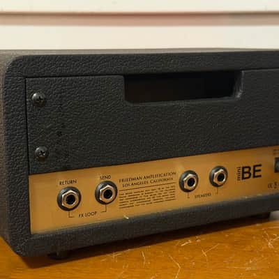 Friedman BE-Mini 30-Watt Solid State Guitar Amp Head 2021 - Present - Black image 3