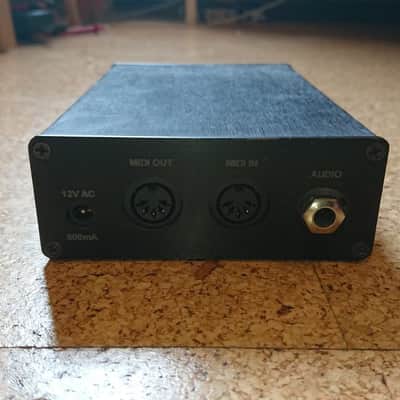 Industrial Radio Midi Synth Bass Module and DIN extension cables mid 2000s - Black image 2