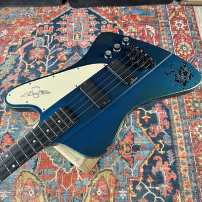 Gibson Thunderbird IV Pelham Blue *Rare Color* Neck Through w/OHSC - 2001 image 10