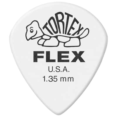 468P135 Tortex Flex Jazz III 1,35 mm Sachet de 12 Dunlop image 2