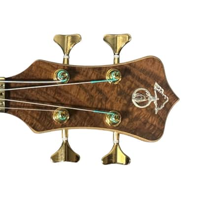 Alembic Crest 4 Medium Scale (32"), Walnut / Ebony / Side Led's *Similar On Order, ETA Oct 2026 image 17