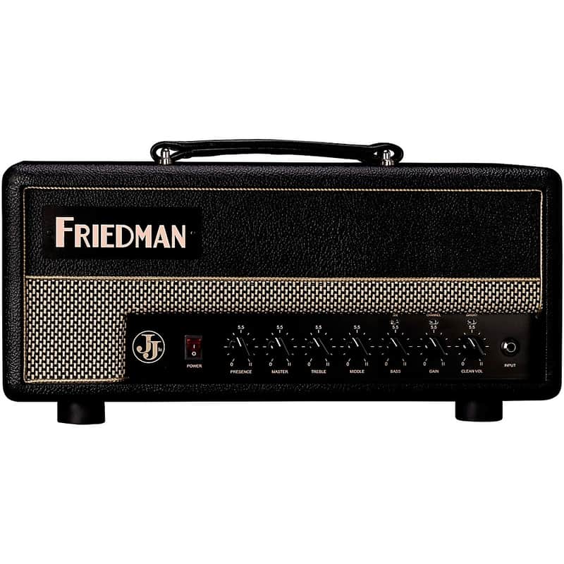 Friedman JJ Junior Jerry Cantrell Signature 20W Tube Guitar Amp Head Regular Black image 1