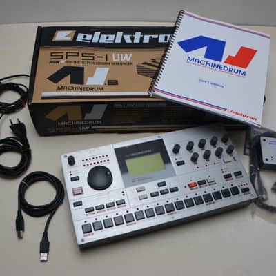 Elektron Machinedrum SPS-1UW + MKII Sampling Drum Machine 2010s - Silver image 6