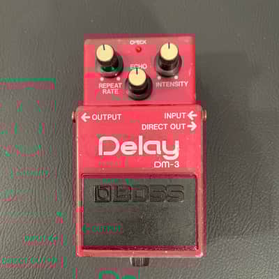 BOSS DM-3 80年代 アナログディレイ vintage 1984 Boss DM-3 Delay (Green label) Japan | PrimoFX LLC
