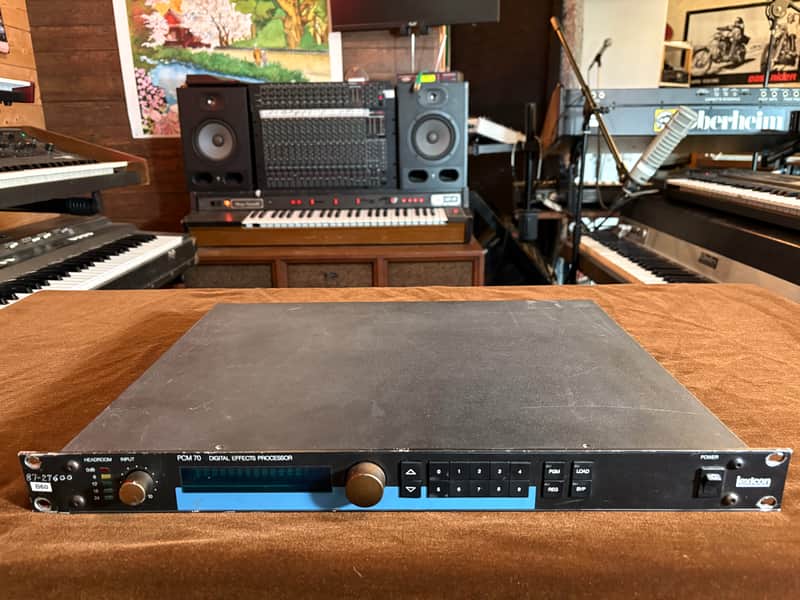 Lexicon PCM 70 Digital Effects Processor 1980s - Black image 1