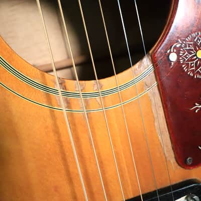 1969 Gibson J-200 (SJ-200) Acoustic – Vintage Sunburst image 22